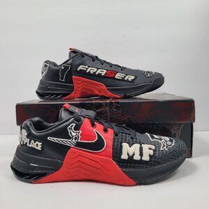 Nike Metcon 8 Matt Fraser Men's Black Red Gym Shoes DO9387-001 US Size 8.5